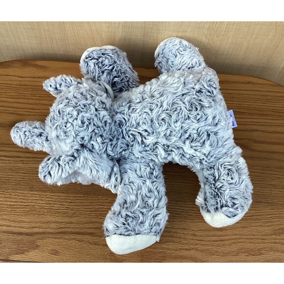 Babies R Us 2015 Grey Elephant Plush Lovey Soft Stuffed Animal Toy 13” - Picture 7 of 10